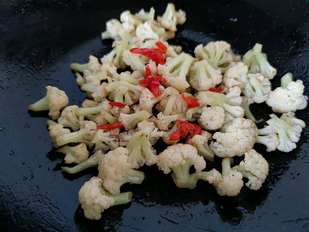 减脂餐|椒香素炒花椰菜