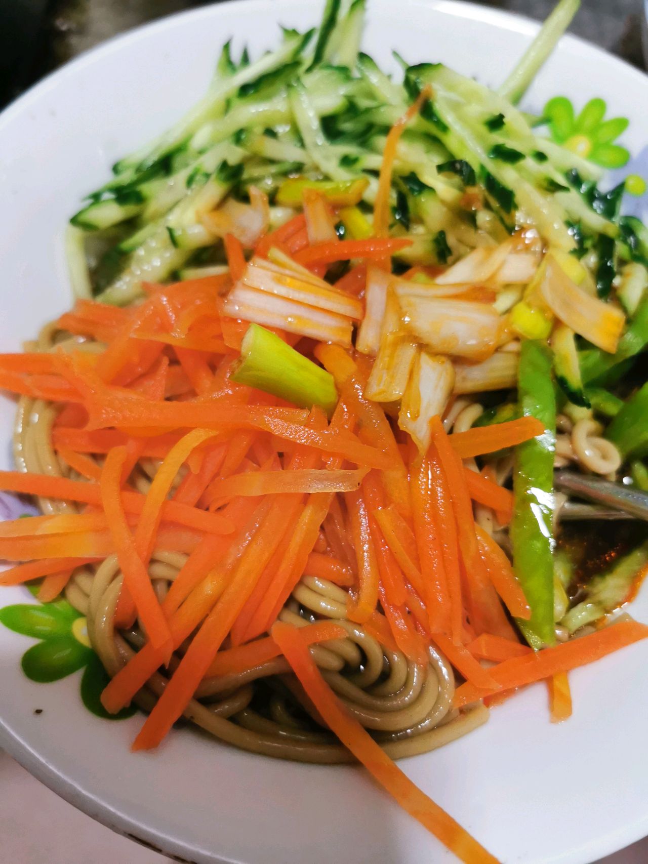 减脂餐——凉拌荞麦面