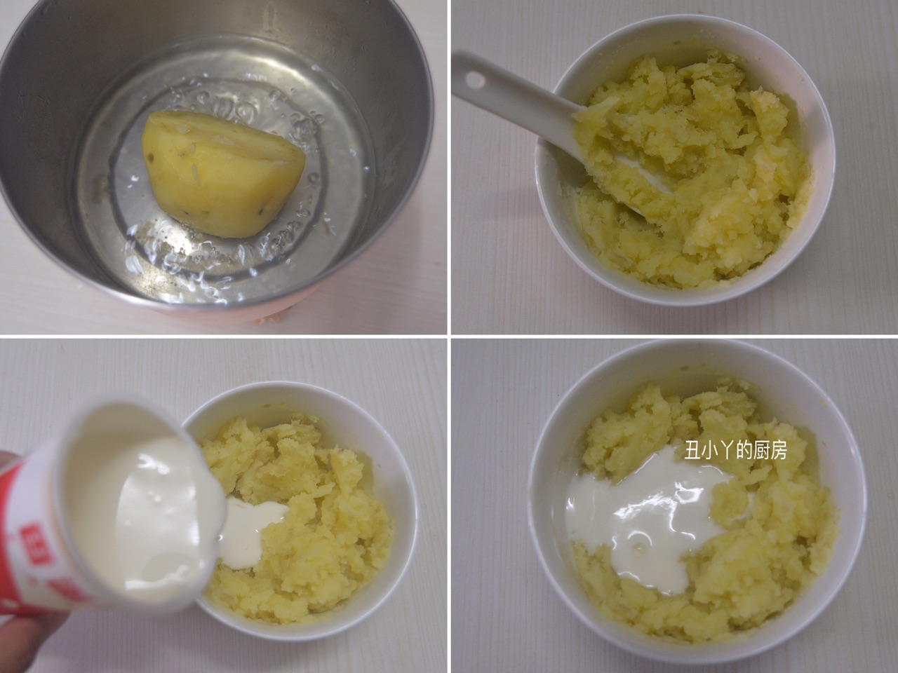 减脂餐｜土豆泥沙拉 无盐无油