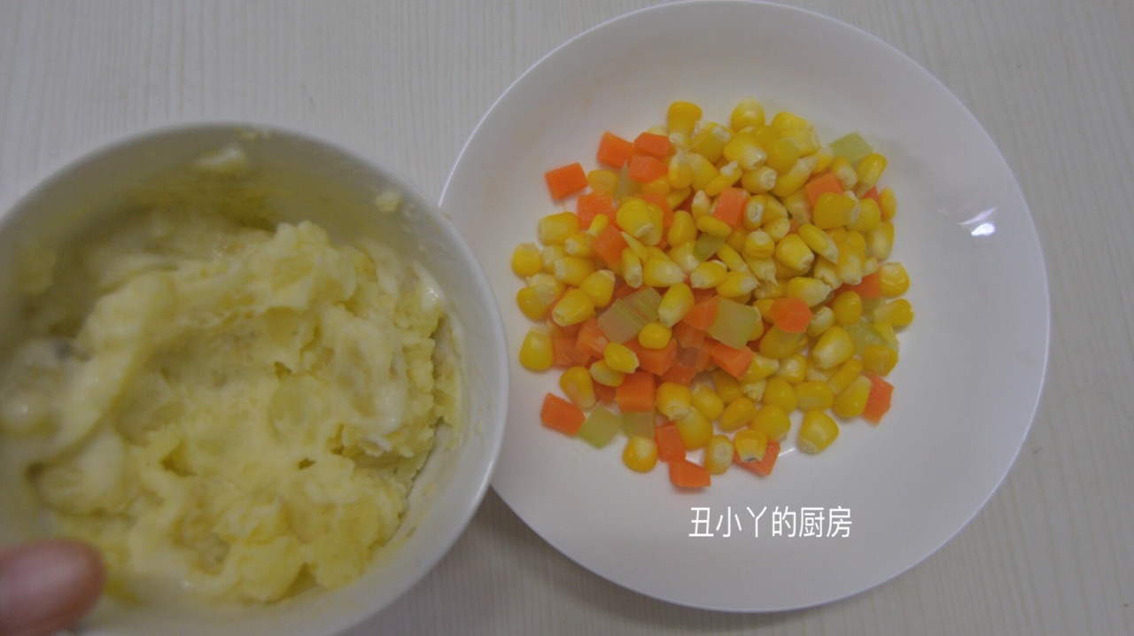 减脂餐｜土豆泥沙拉 无盐无油