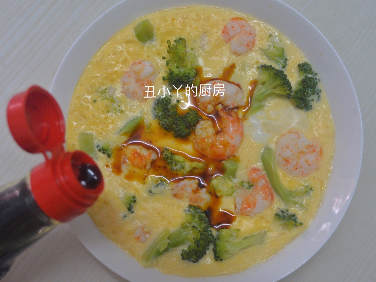减脂餐｜西兰花虾仁豆腐蒸鸡蛋