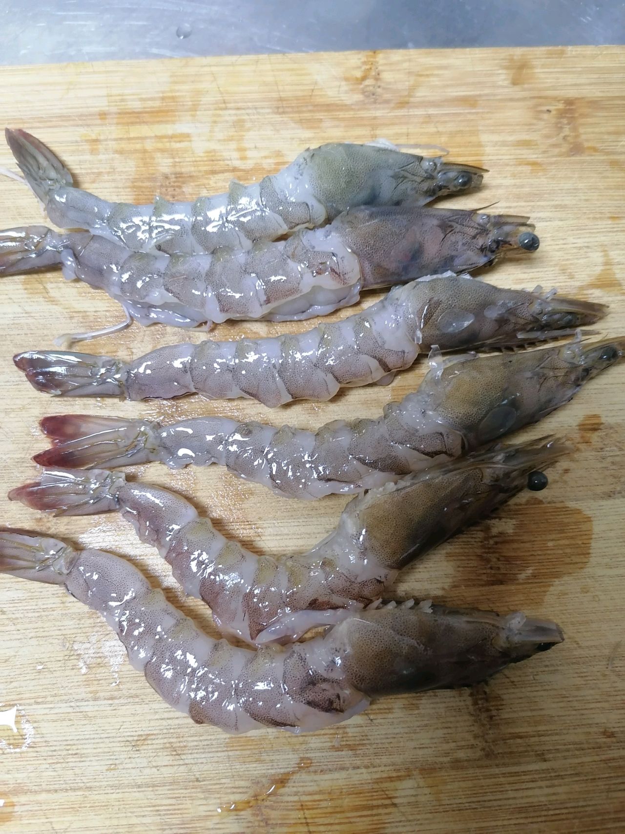 减脂的蒜蓉蒸虾