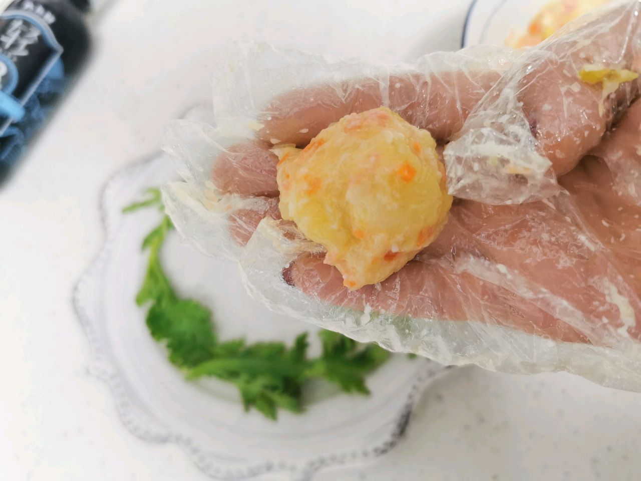 减脂期也可以吃的圣诞花环