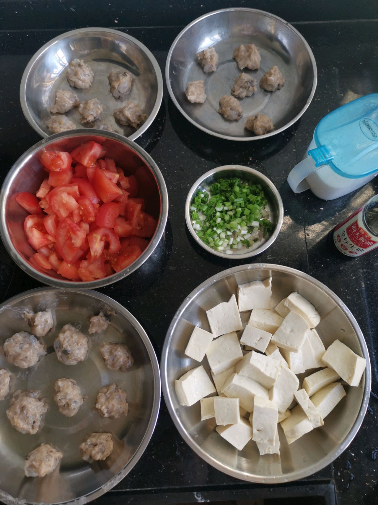 减脂｜茄汁豆腐虾滑