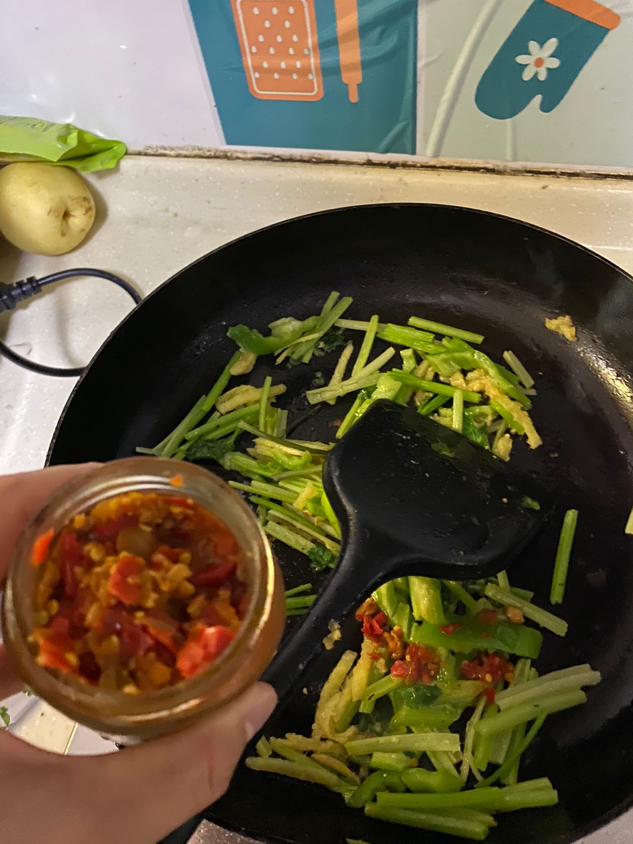 酱爆鸭肠（下饭菜）