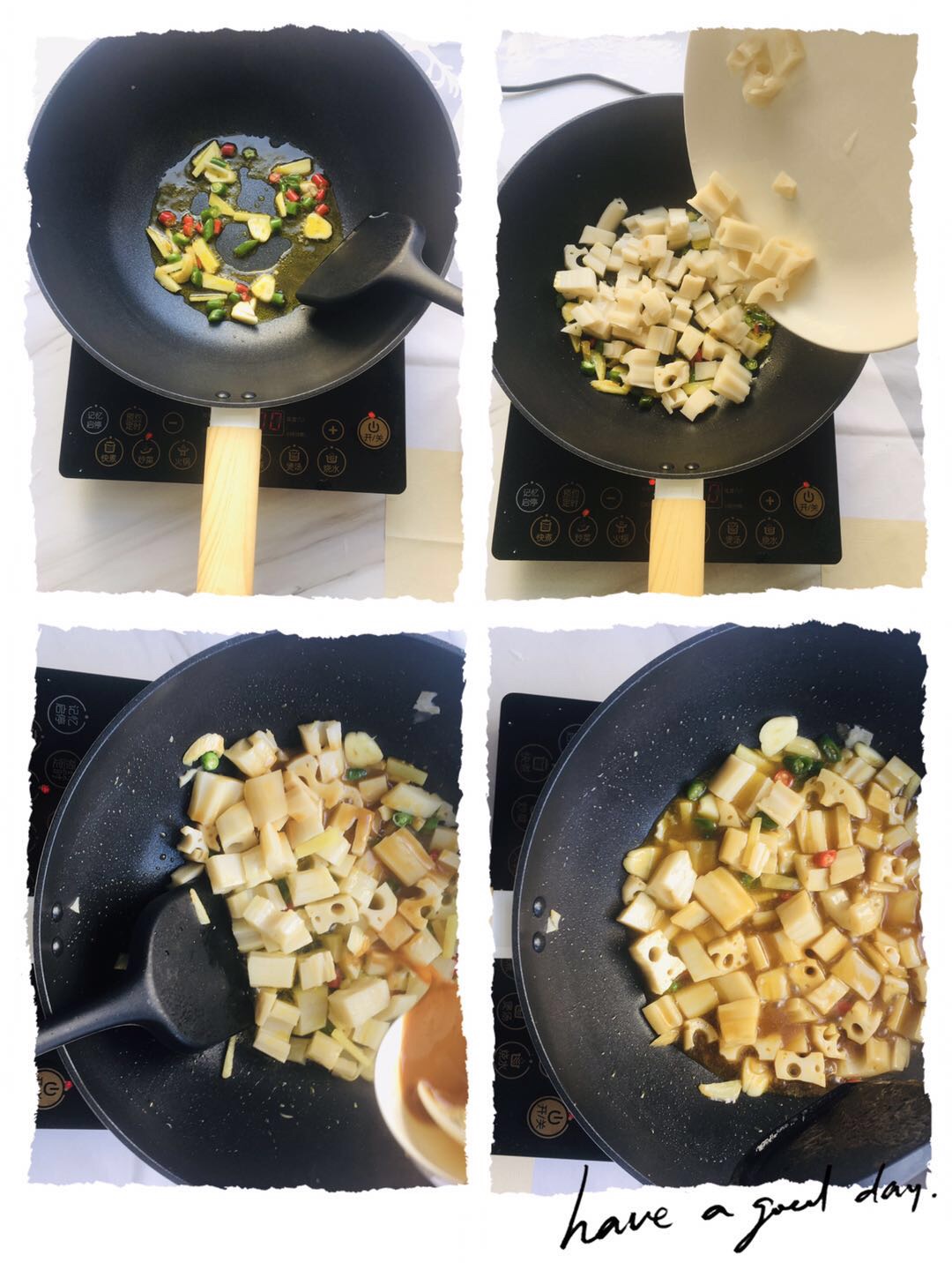 酱炒藕丁
