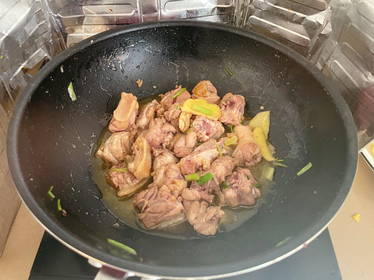 姜葱炒鸡（下饭菜）