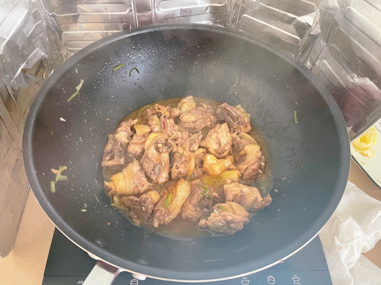 姜葱炒鸡（下饭菜）