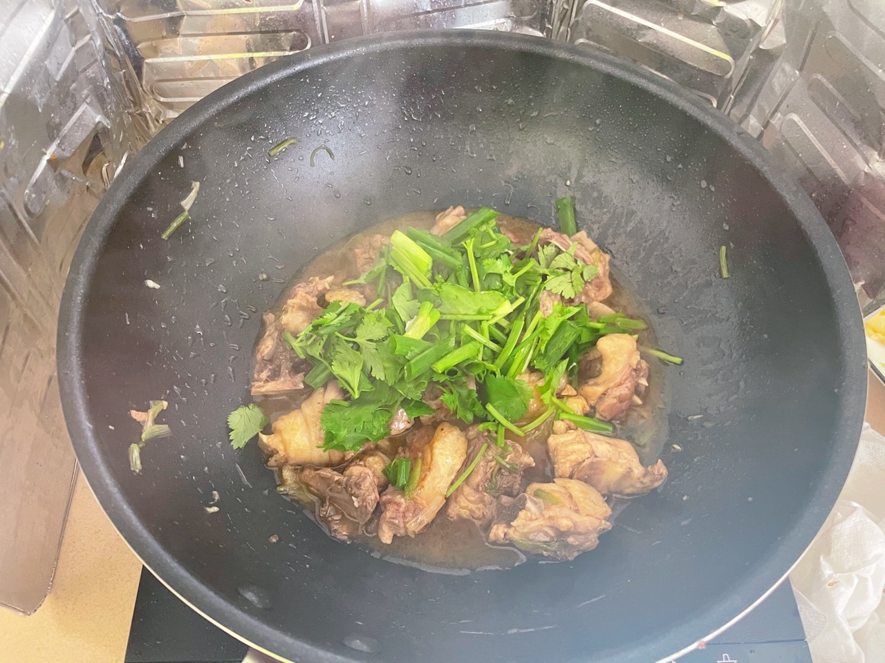 姜葱炒鸡（下饭菜）