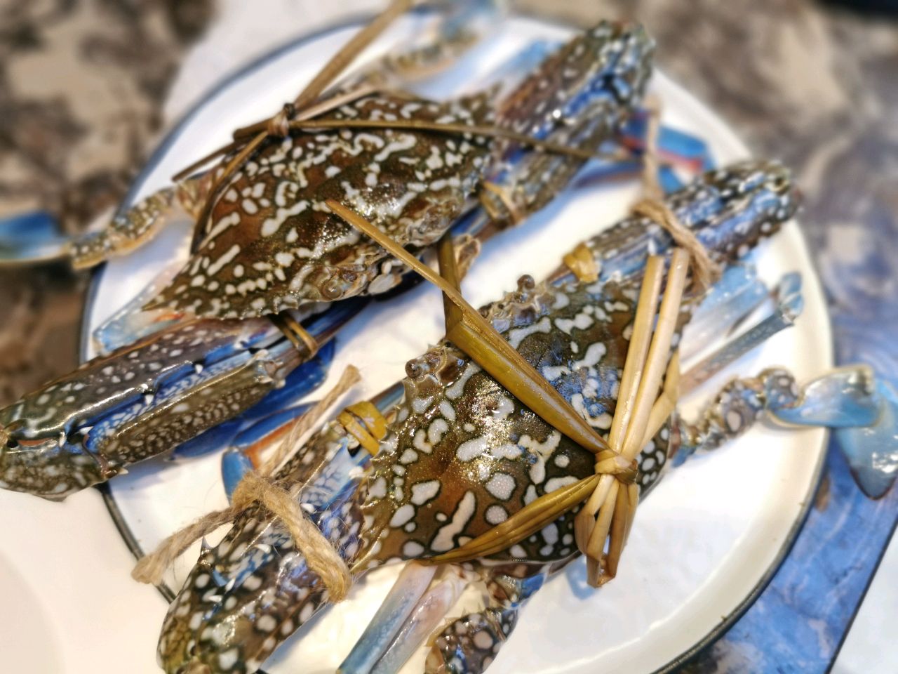 姜醋炒花蟹