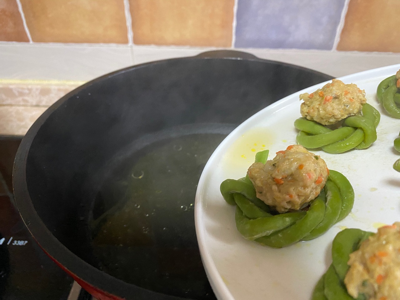 豇豆酿肉