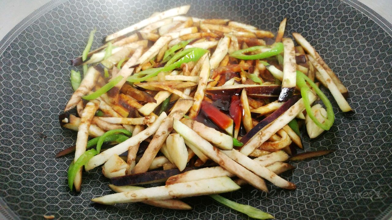 酱焖茄蒜椒椒面