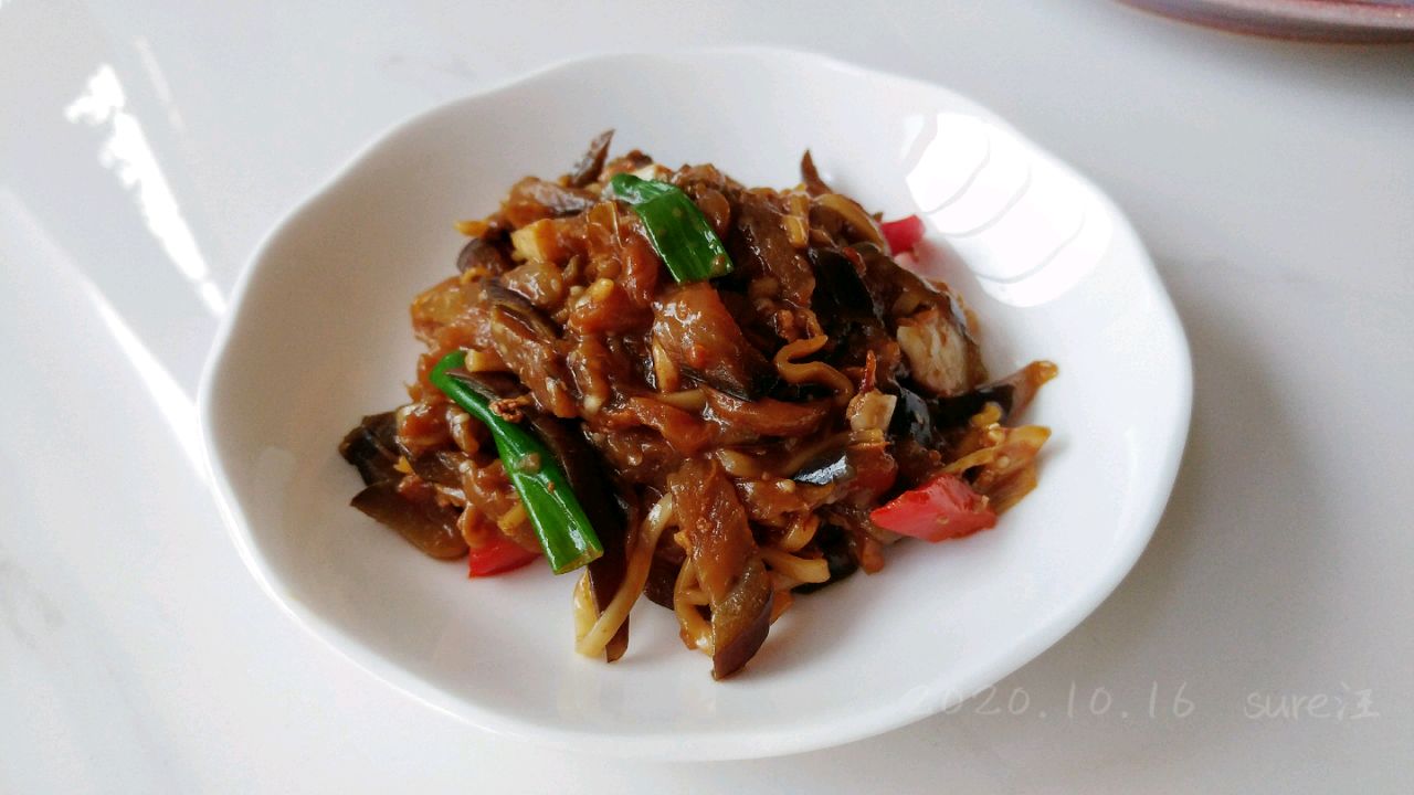 酱焖茄蒜椒椒面