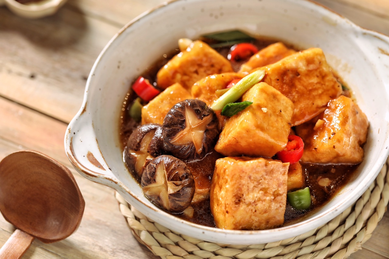 酱烧豆腐煲