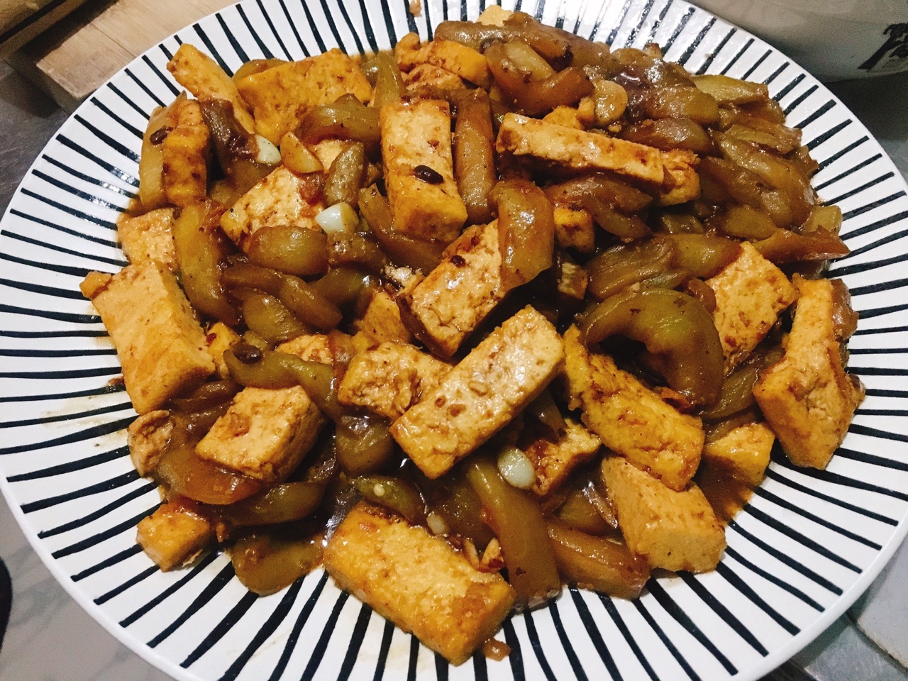 酱烧茄子豆腐