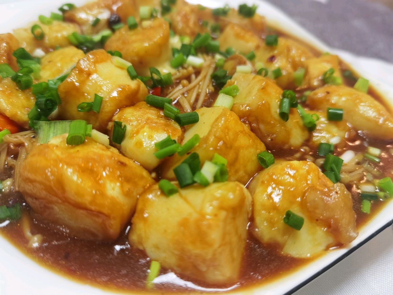 酱烧玉子豆腐
