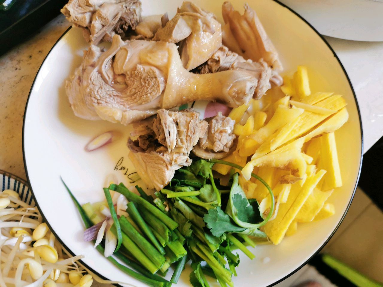 姜丝炒鸭肉