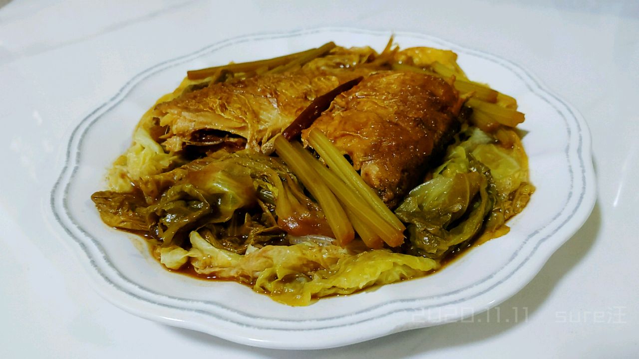 酱香酒菜酸焖鱼