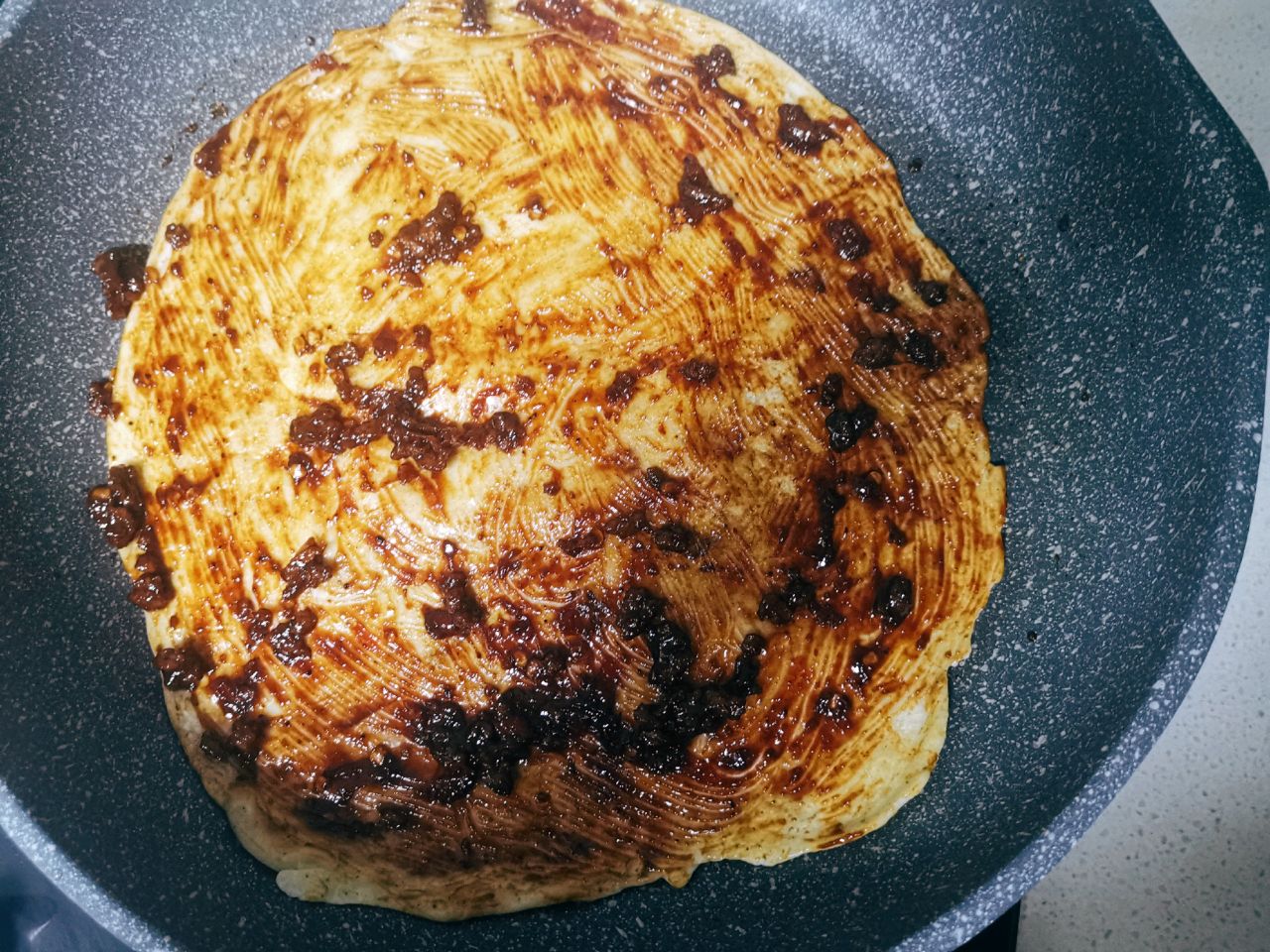 酱香牛肉薄脆千层饼