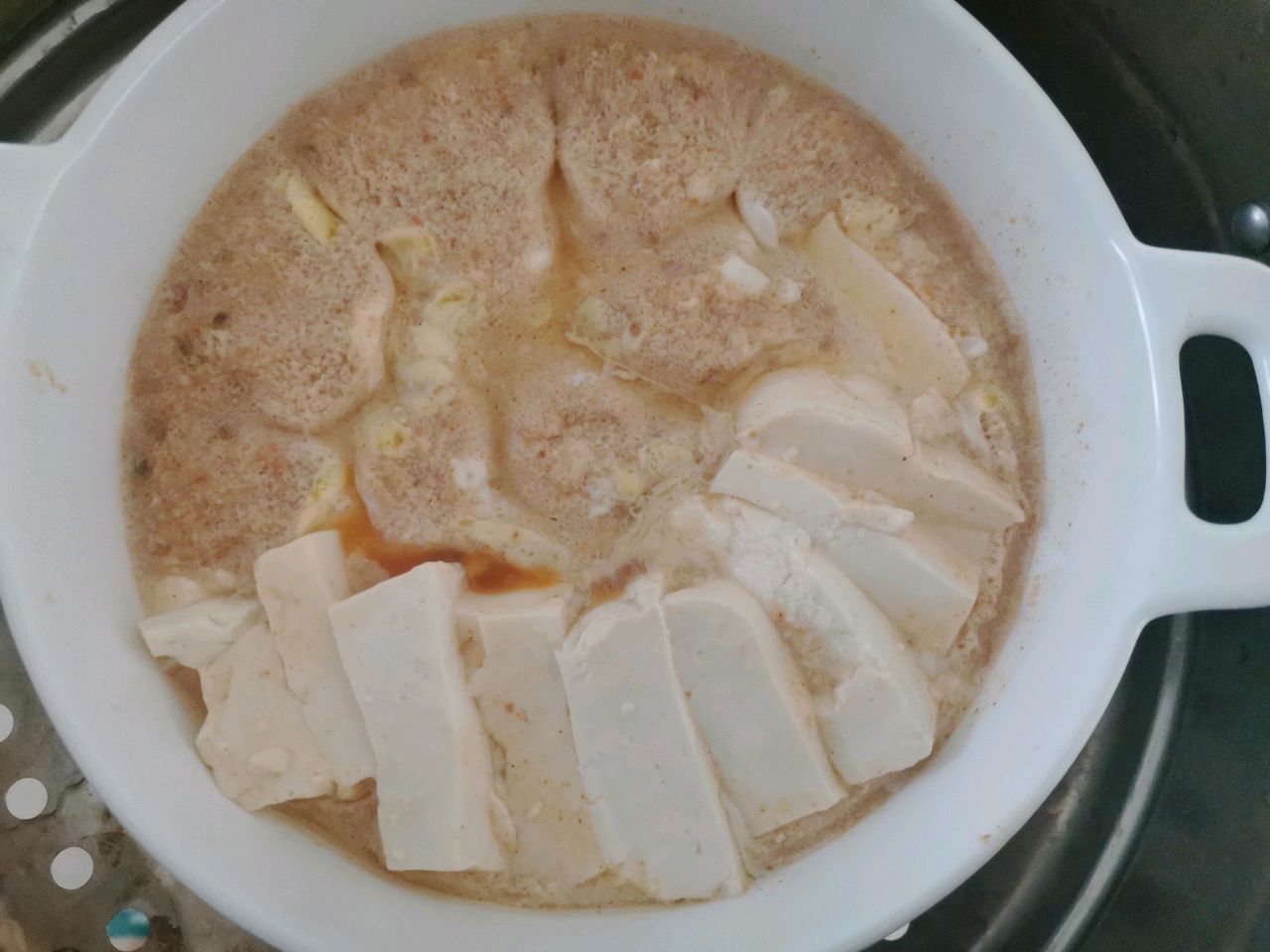 酱香双蛋焖豆腐（低脂无油）