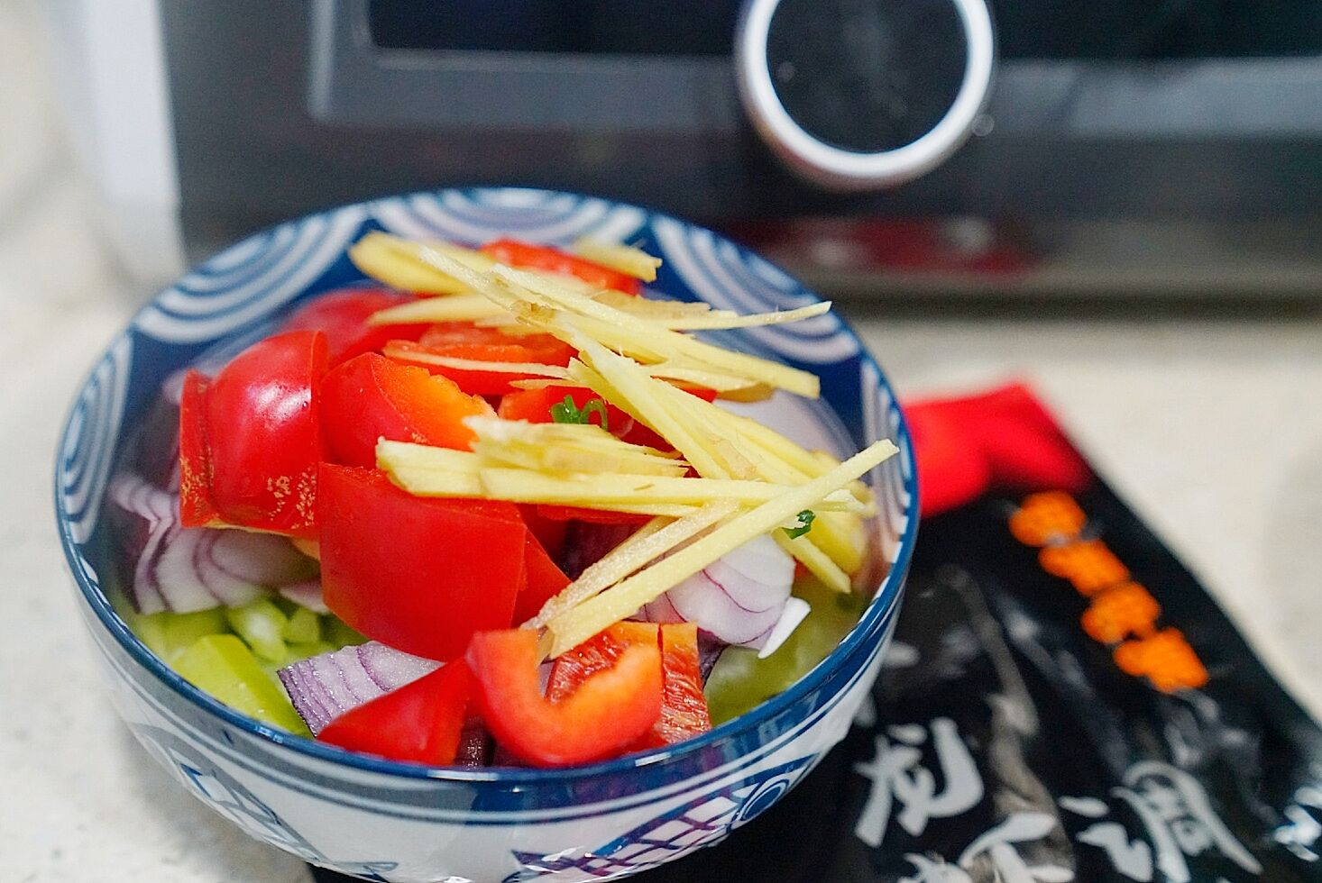 酱汁菜椒鱿鱼