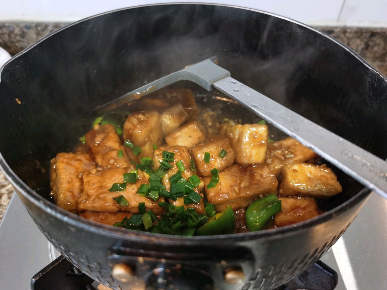 酱汁焖豆腐