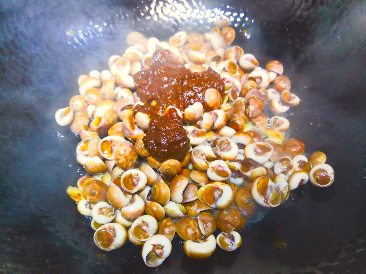 胶东海鲜之《酱爆海荸荠》