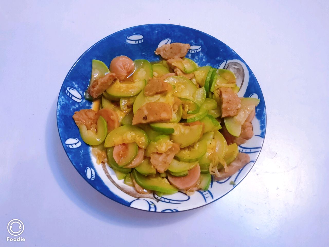 茭瓜炒火腿