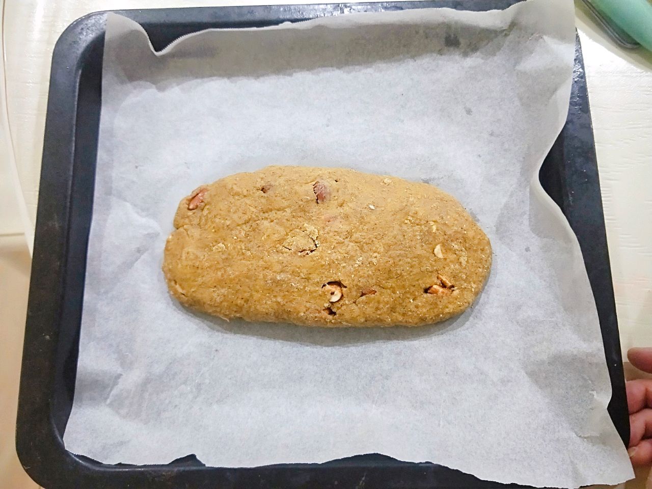 搅合搅合就能做出的全麦坚果意式脆饼