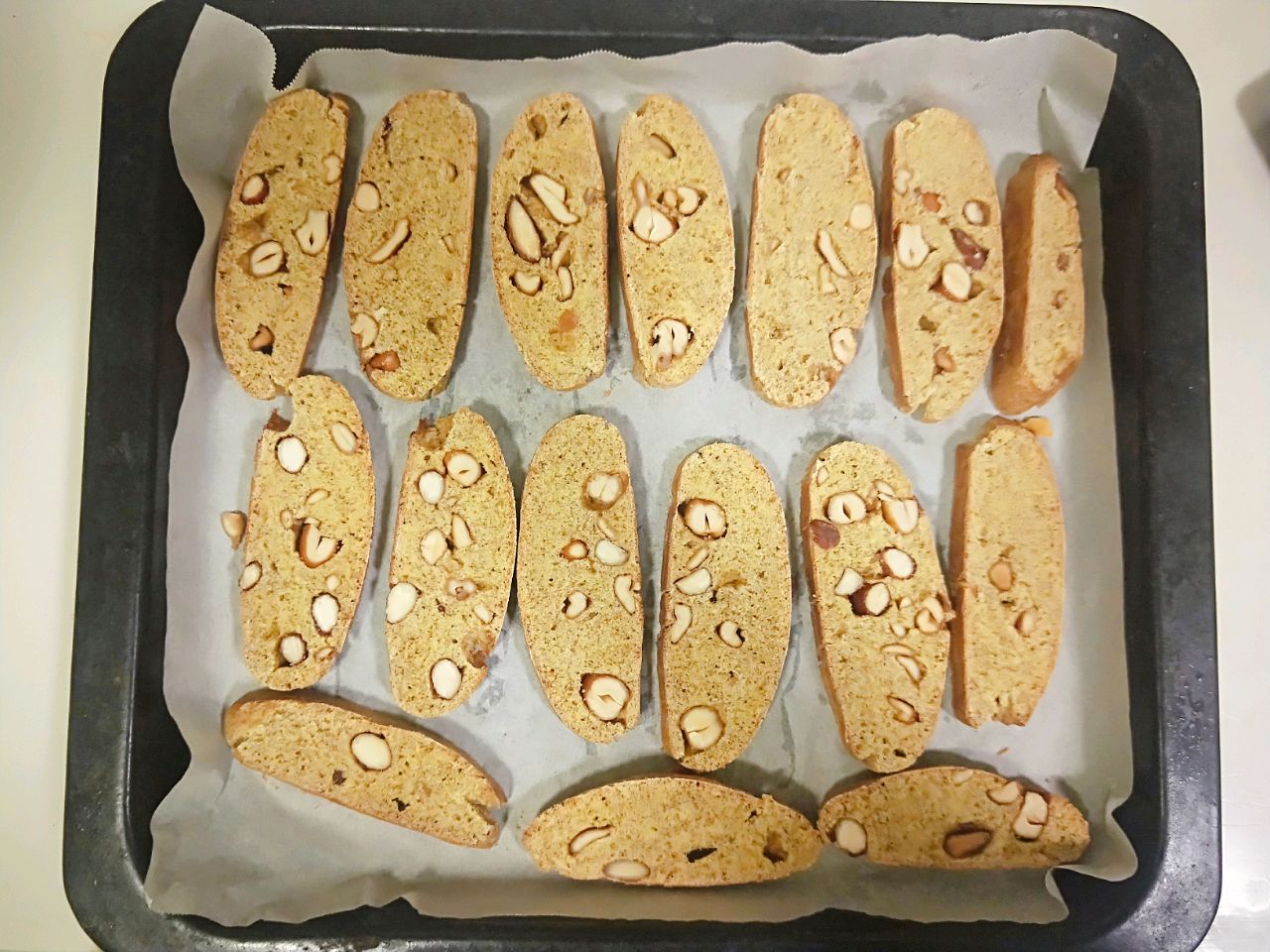 搅合搅合就能做出的全麦坚果意式脆饼