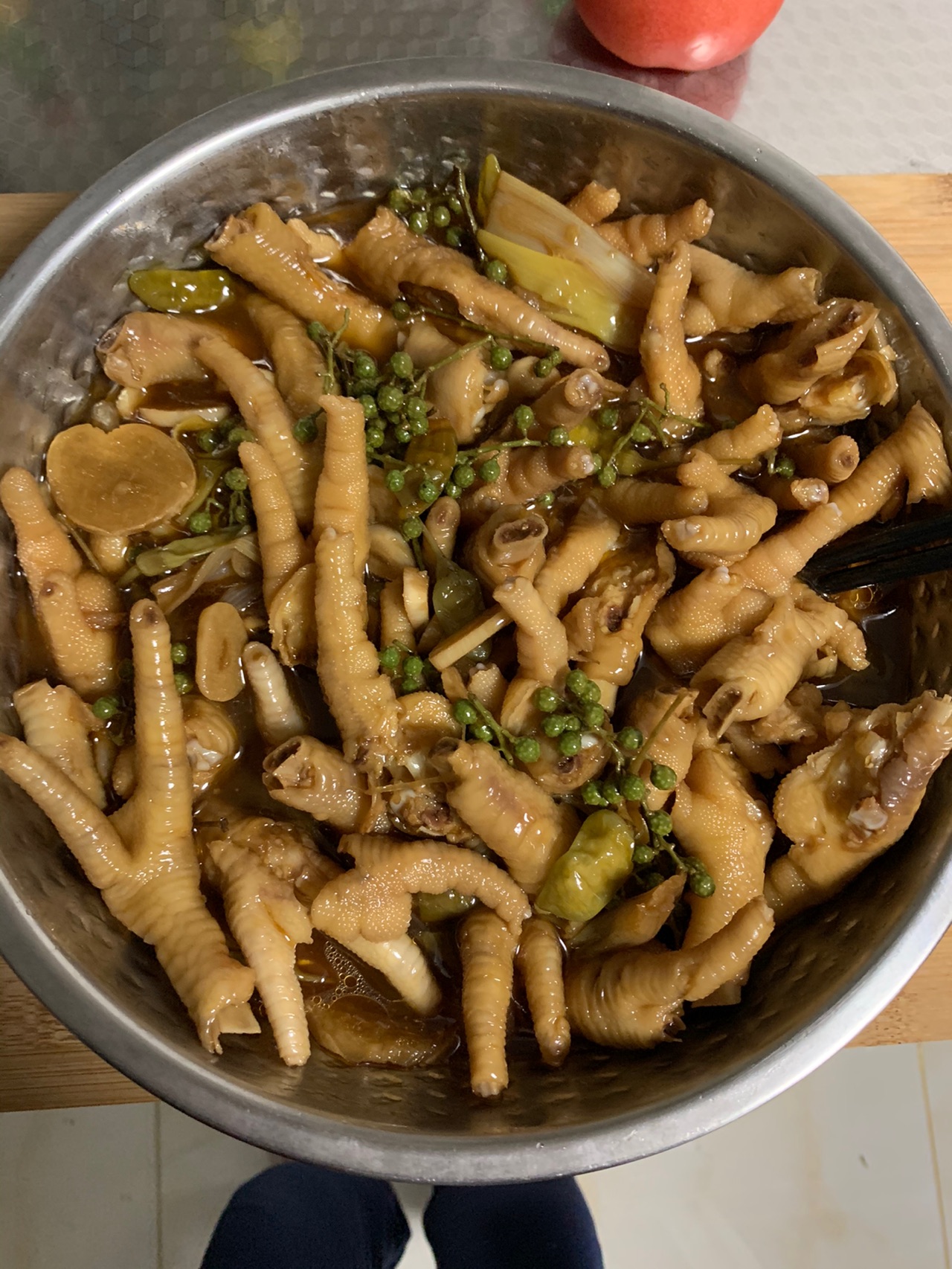 椒麻鸡爪
