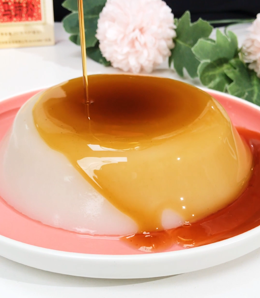 焦糖马蹄糕，Q弹香甜，吃了还想吃~