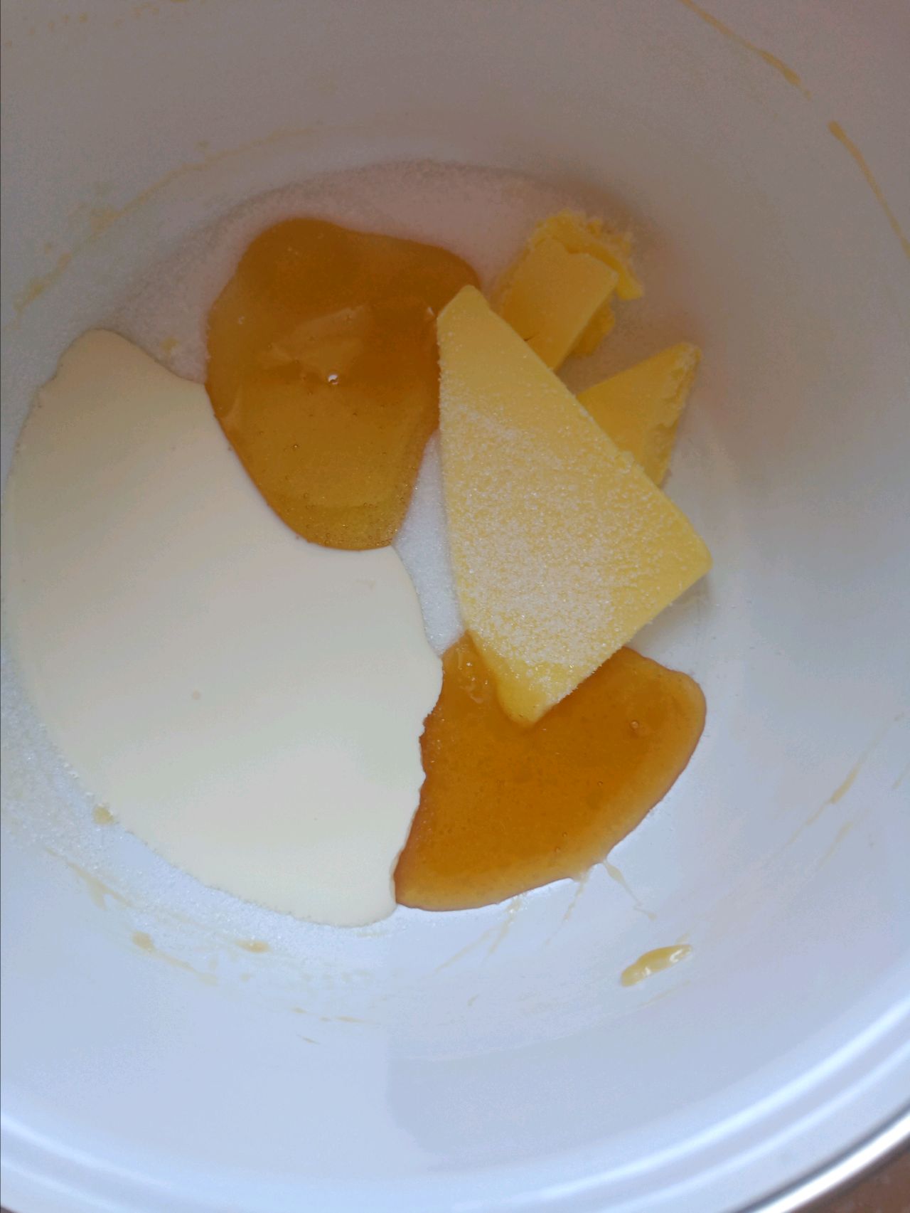 焦糖碎花生糯米船