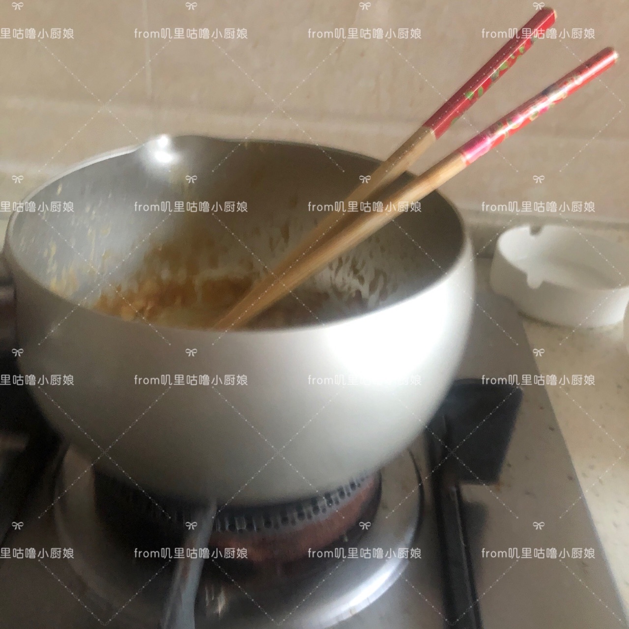 焦糖杏仁小花环曲奇