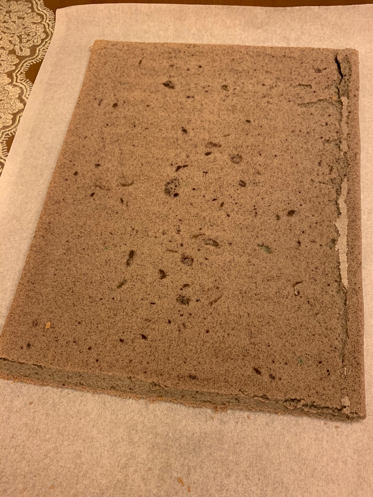 焦糖芋泥奶冻蛋糕卷