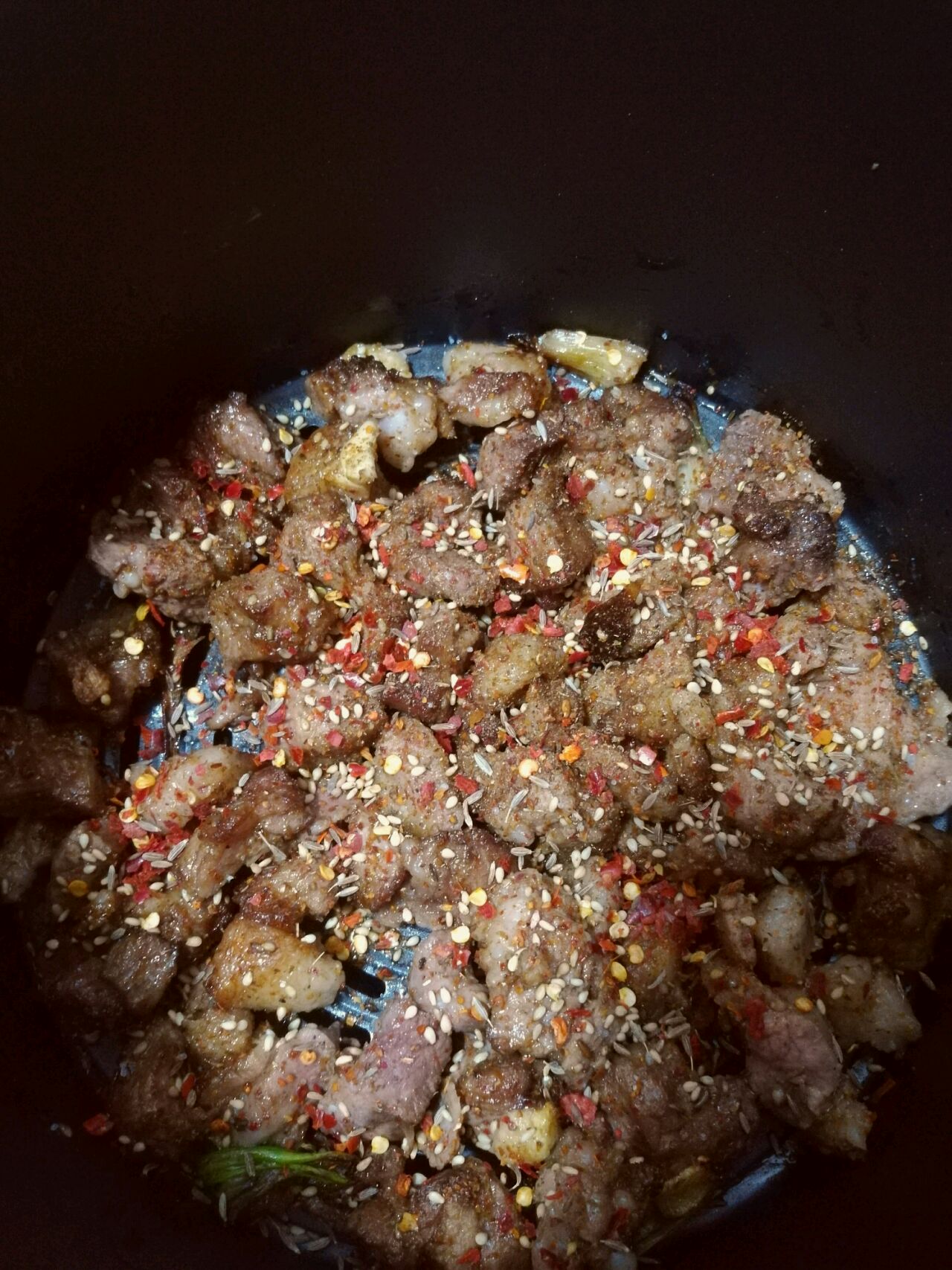 焦香烤羊脖
