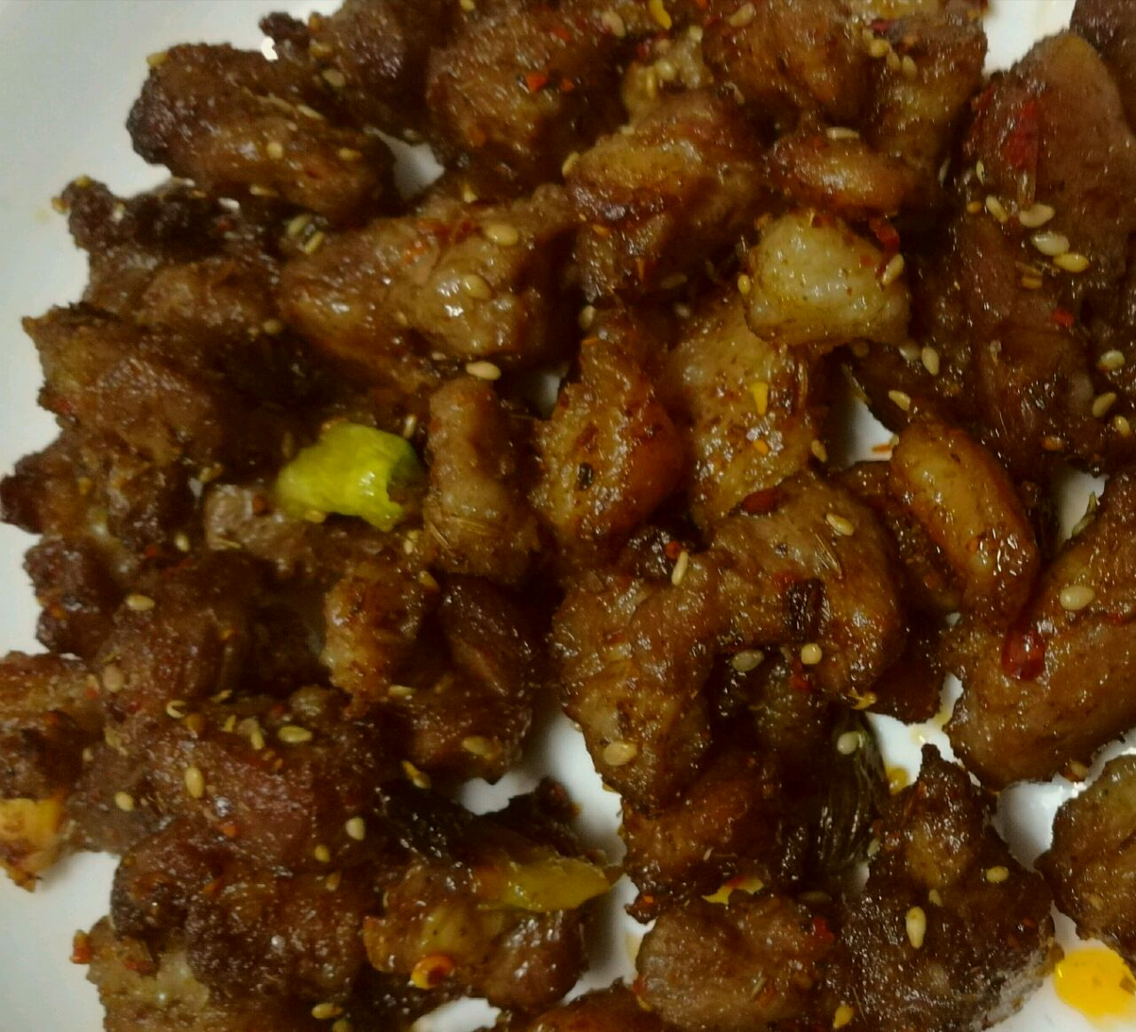 焦香烤羊脖