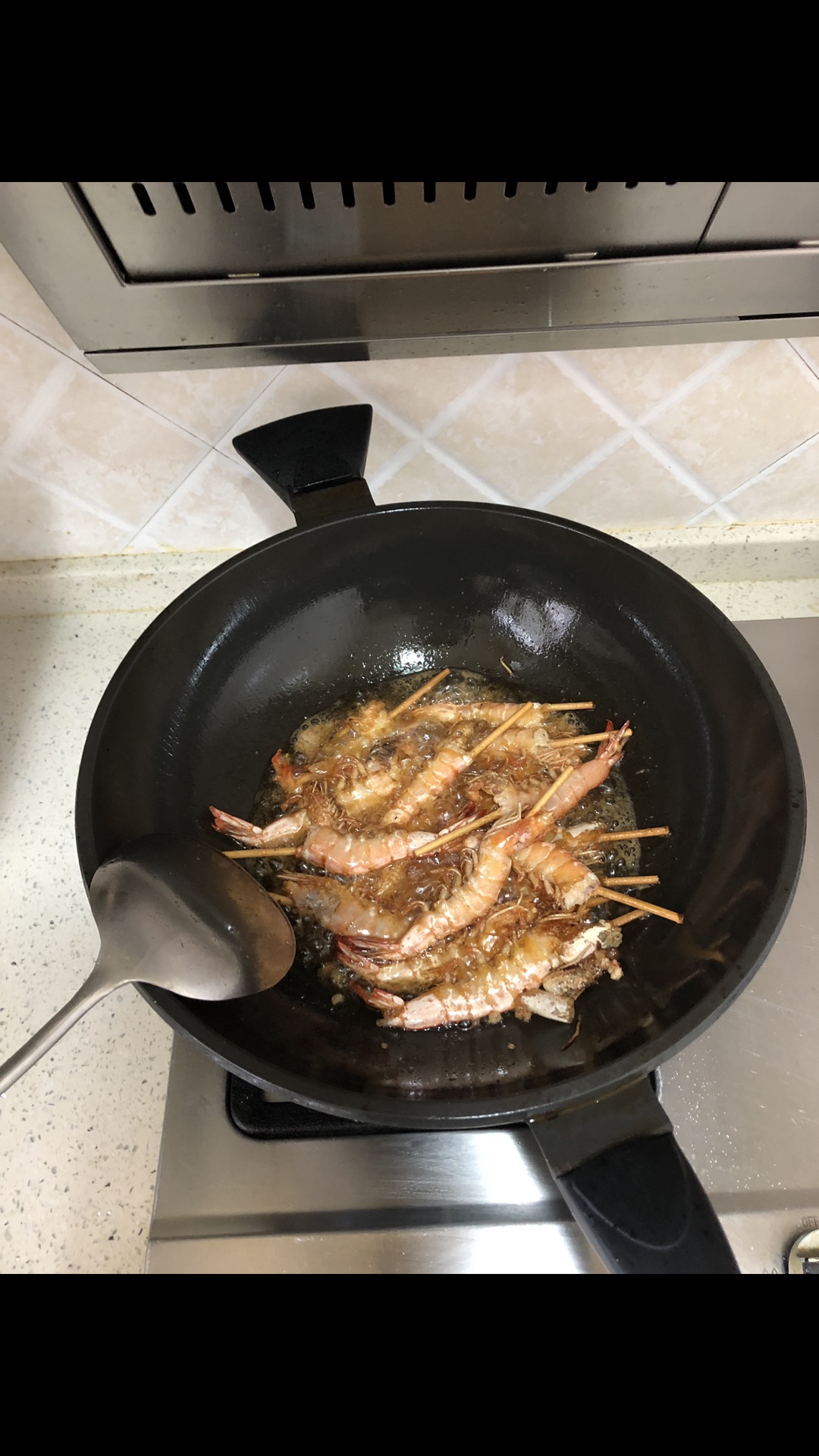 椒盐串虾