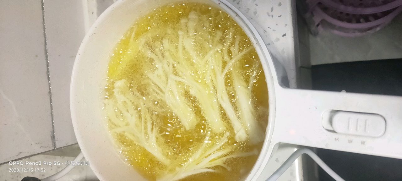 椒盐金针菇