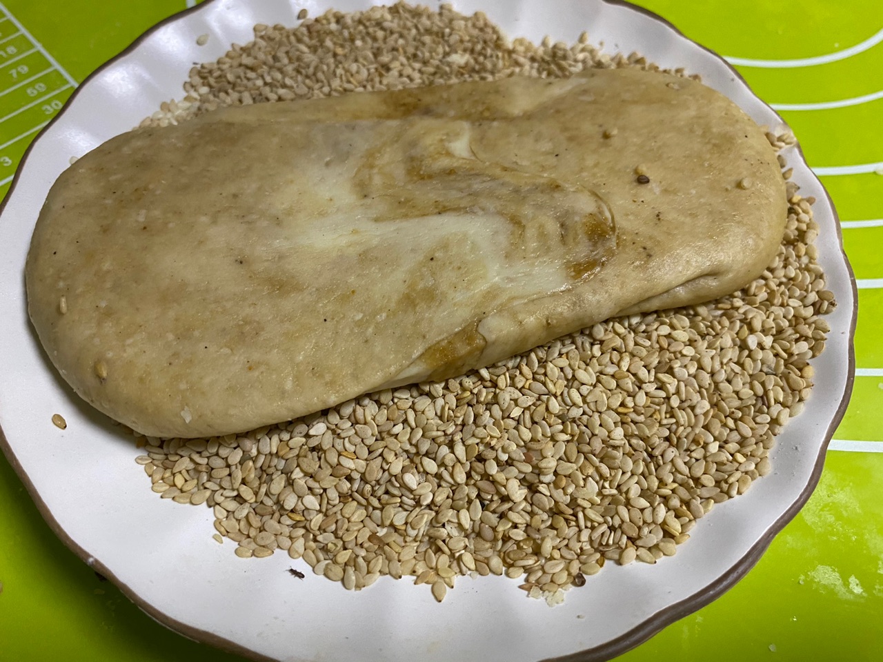 椒盐麻酱烧饼