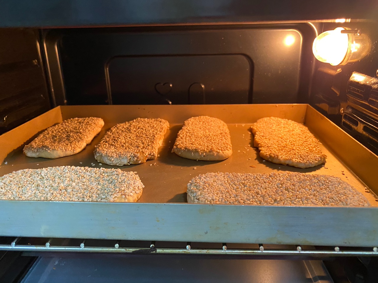 椒盐麻酱烧饼