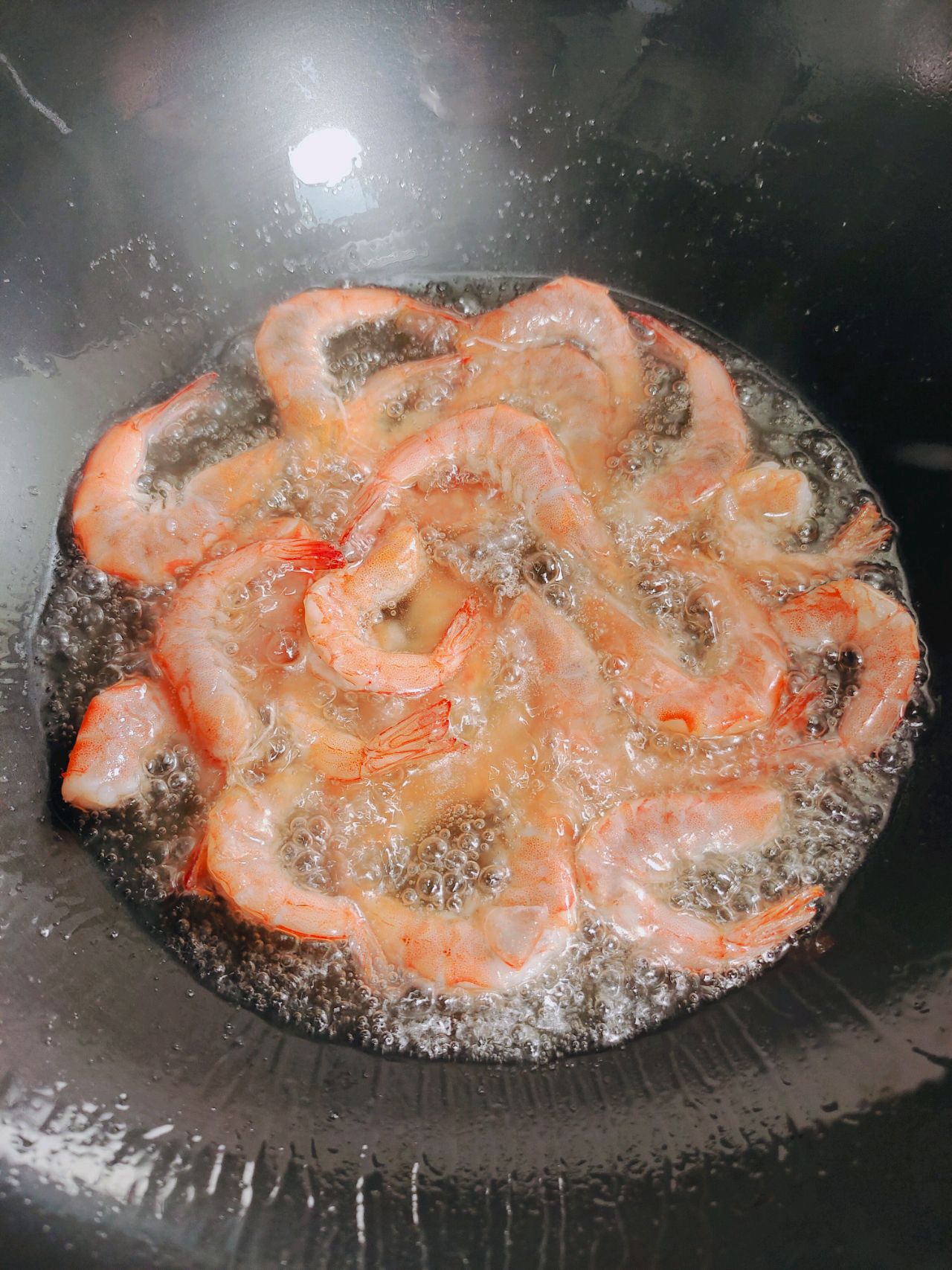 椒盐吮指虾