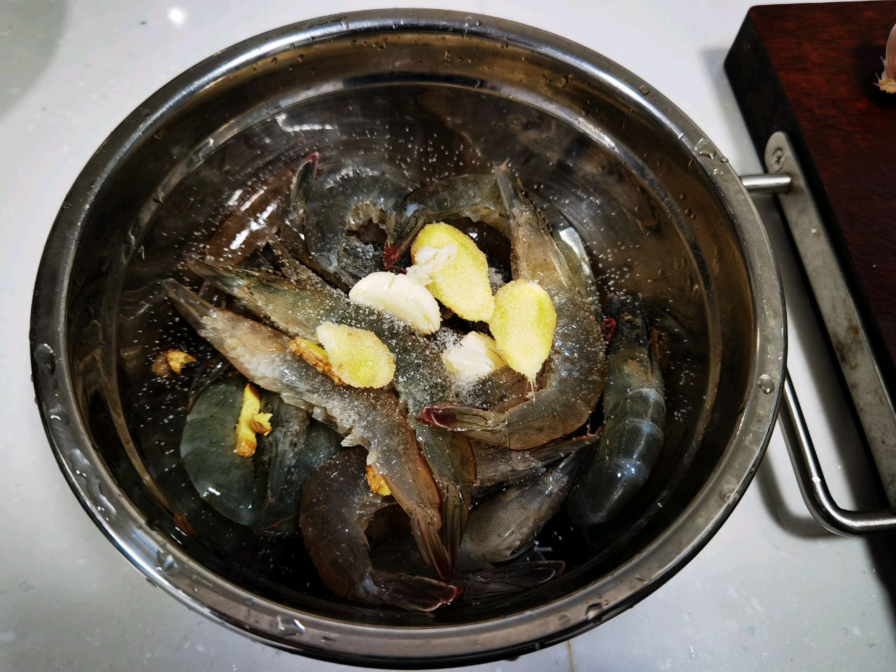 椒盐虾，附椒盐制作