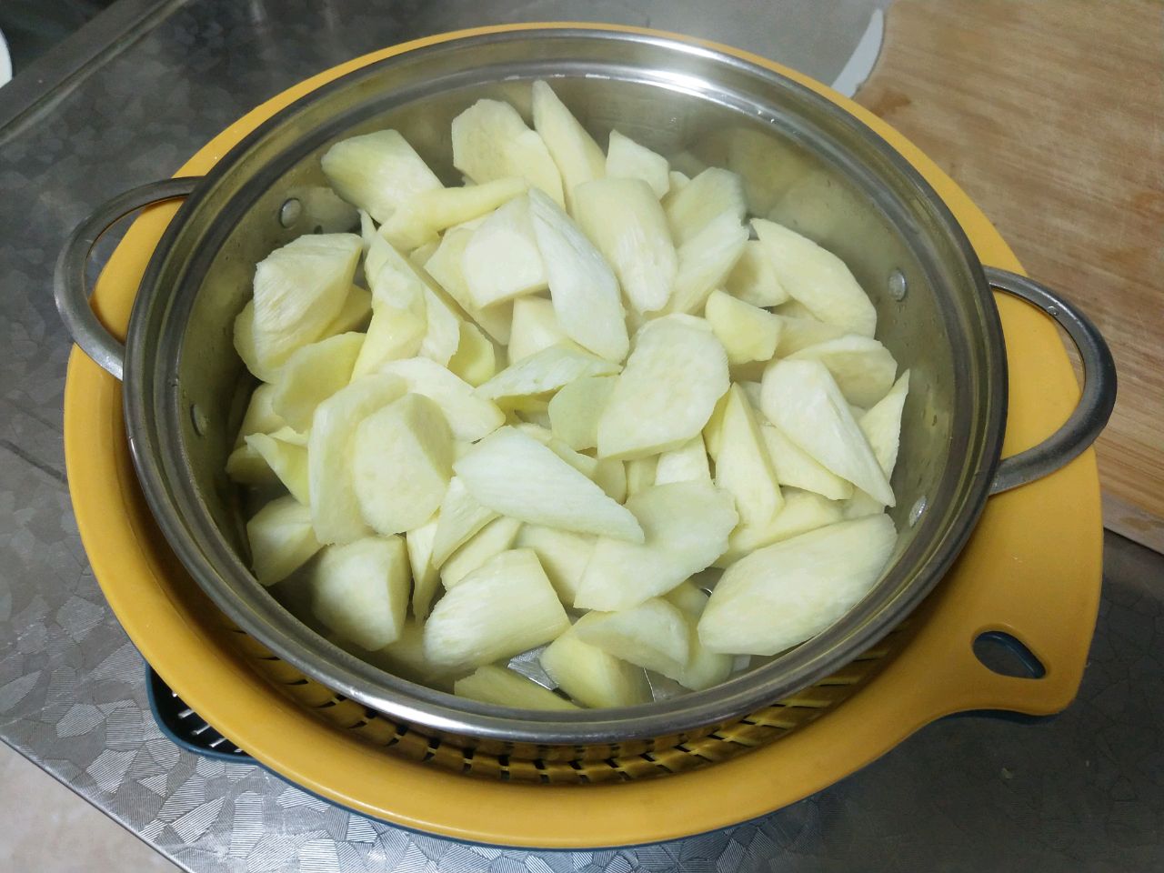 椒盐油焖茭白