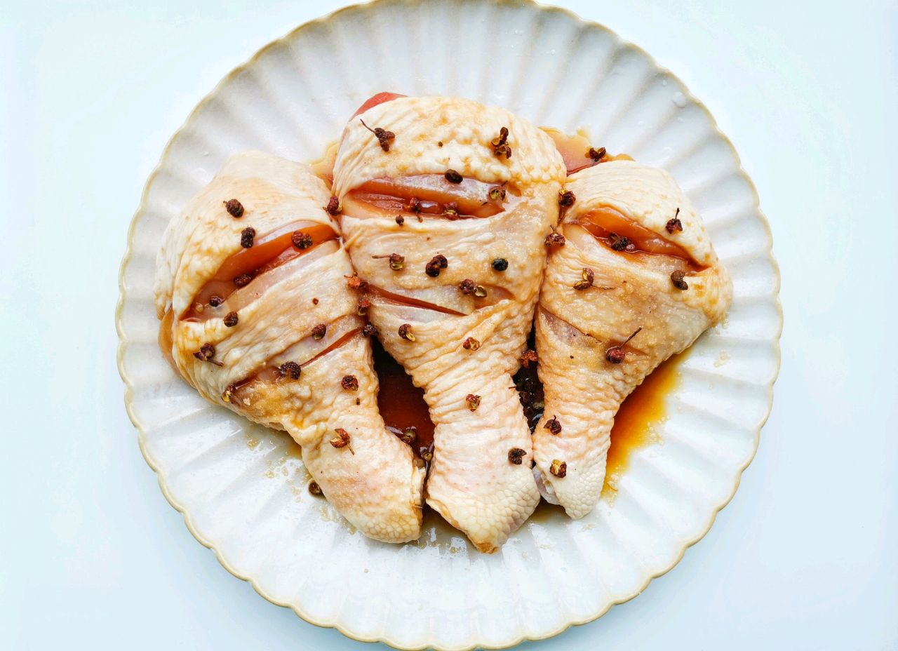 椒盐蒸鸡腿
