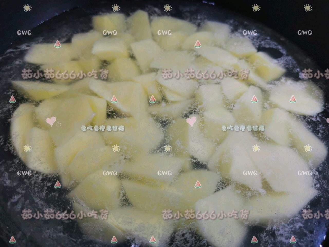 椒盐孜然土豆块