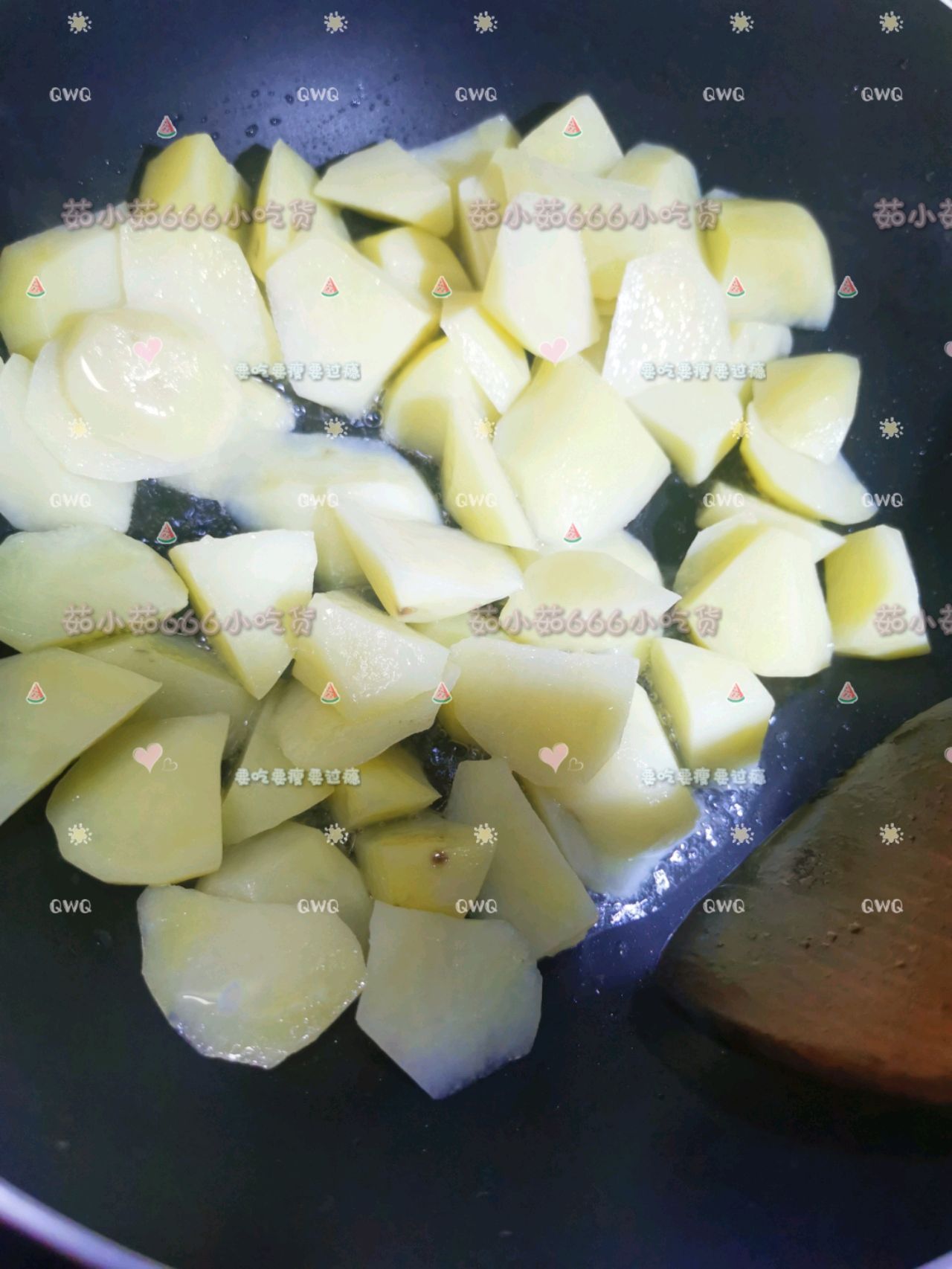 椒盐孜然土豆块