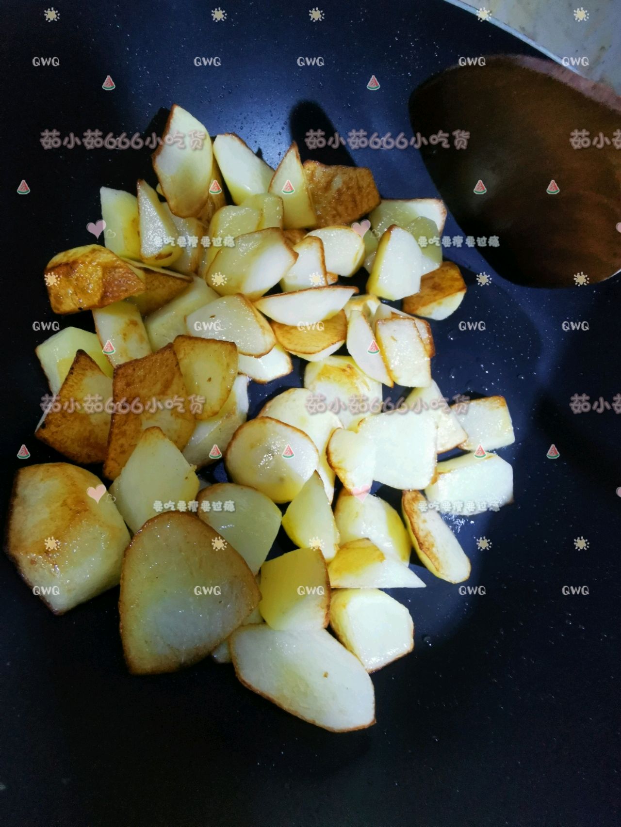 椒盐孜然土豆块