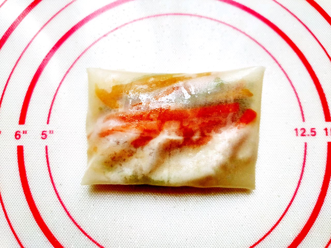 饺子皮版～胡萝卜土豆丝春卷