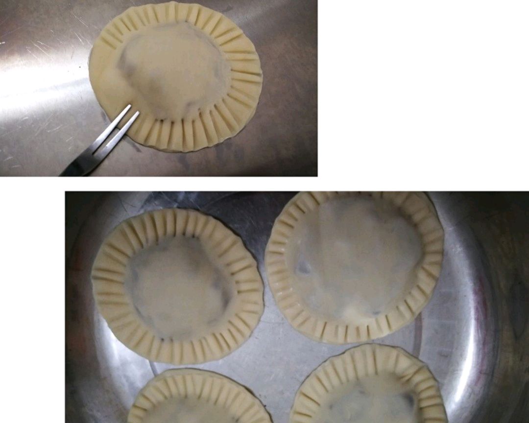 饺子皮裹豆沙
